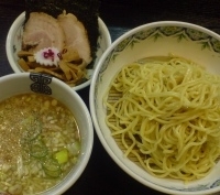 「栗国の塩つけそば」@中華そば 多賀野の写真