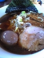 「あじ玉らーめん 760円」@くりやらーめんの写真