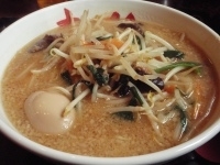 「味噌ラーメン（太麺）+味付玉子 【700円+100円】」@ありが10の写真