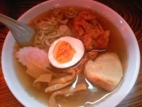 「津軽らー麺 ￥500」@みちのく屋台 津軽ラーメンの写真