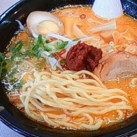 「とんから 中辛 （630円）」@極らーめん あじくらの写真