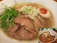 「塩らぁめん」@爆じゅう餃子 餃点の写真