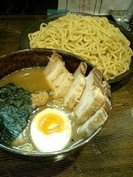 「つけ麺（チャーシュートッピング）」@つけ麺 富平の写真