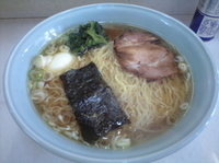 「醤油ラーメン（中盛）太麺」@支那そば屋 龍（Ron）の写真