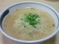 「しみず湯麺（塩）（450円）」@らあめん寺子屋しみずの写真