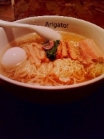 「天然塩+大盛り」@ヌードル&ダイニング ありがとうの写真