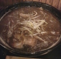 「中華そば（小）+煮玉子」@もちもちの木 白岡店の写真