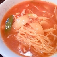 「伽哩汁麺(カレーラーメン) 700円」@天香の写真