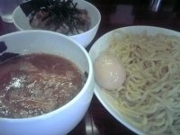 「あらとん「つけ麺&味玉&チャーシュウ丼」」@あら焚き豚骨 あらとん 本店の写真