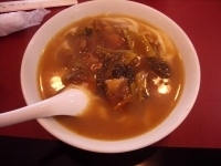 「酸栞牛腩刀削麺」@聚香閣の写真