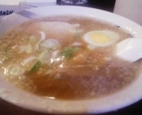 「元ラーメン（+豚めしセット）」@蔵前元楽 総本店の写真