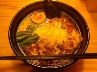 「玄麺」@ラーメン創房 一茎草の写真