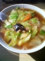 「サンマーメン（大盛）」@松栄楼の写真