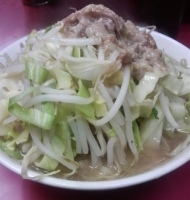 「ラーメン（ヤサイ・ニンニク・アブラ）」@ラーメン二郎 ひばりヶ丘駅前店の写真