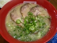 「肉そば+ご飯」@拉麺処 博多三社塾の写真