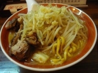 「極太にんにく醤油（800円）」@らーめん てらの写真