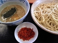 「辛つけ（中,300g） 800円」@つけめん・らあめん 福は内の写真