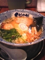 「塩玉ラーメン」@くじら軒 八重洲店の写真