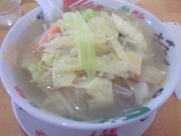 「タンメン」@めん工場 岡本店の写真