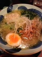 「とりそば 850円」@らーめん天神下 大喜の写真