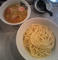 「味玉つけめん（夜の部・鶏魚介）」@つけめん102 大宮店の写真