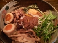 「油そば（700円）」@中華そば 椿 せんげん台店の写真