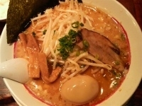 「味玉みそラーメン」@旭川味噌ラーメン せいべえ 上野本店の写真