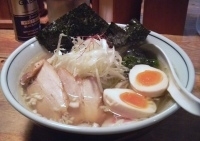 「特塩+ネギ」@函館らーめん 船見坂の写真