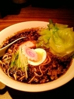 「焦がし味噌ラーメン大盛り キャベツ」@西麻布 五行の写真