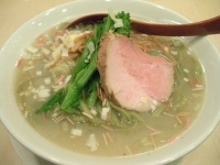 「春の翡翠麺  大盛」@TOKYO味噌らーめん 江戸甘の写真