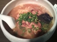 「掛け豚そば（800円）+替え玉（100円）」@俺の空の写真