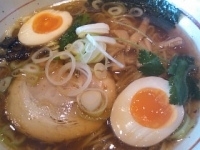 「味玉あっさり醤油らーめん730円」@手仕事らーめん 地雷屋の写真