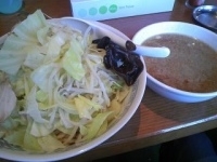 「つけ麺 大盛」@ら〜めん ぽっぽっ屋 晴海トリトン店の写真