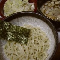 「つけ麺（麺少なめ） + 温野菜（麺少なめ時サービス） 780円」@つけ麺 もといしの写真
