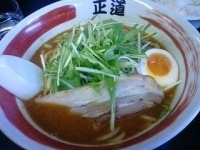 「カレーラーメン 750円」@らーめん正道の写真