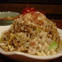 「焼きじろう（ヤサイマシマシ・ニンニクマシマシ・アブラマシマシ） 」@つけ麺 もといしの写真