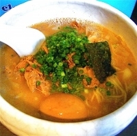 「掛け豚そば（￥800）味玉（¥100）」@俺の空の写真