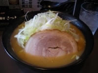 「味噌ラーメン（￥850）好み全部普通」@麺坊さつきの写真