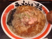 「魚介正油ラーメン（￥600）」@ラーメン工房彩の写真