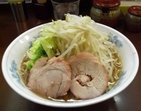 「らーめん（野菜多め）」@らーめん陸の写真