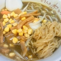 「カレーラーメン （500円）」@札幌ラーメン どさん子 大田文化の森前店の写真