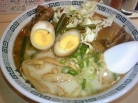 「太肉麺 大盛り+マー油」@桂花ラーメン 立川店の写真
