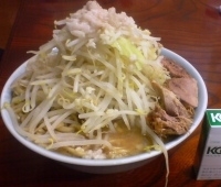 「ラーメン 大 豚 ヤサイマシ、ニンニク、アブラ」@ドン-キタモトの写真