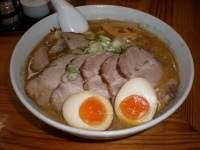 「味玉みそチャーシュー大盛（\1300）」@純連 東京店の写真