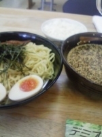 「塩海豚 温つけ麺 700円」@横浜ラーメン高崎家の写真