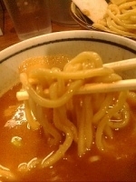 「濃厚つけ麺+半チャーシュー」@濃・淡つけ麺 三四郎の写真