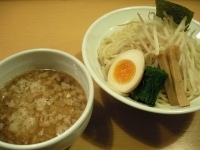 「つけめん  300g」@背脂煮干濃厚醤油 どっかんの写真