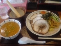 「特製みそつけ麺（味玉・チャーシュー）」@らーめん工房 みそ伝 桶川店の写真