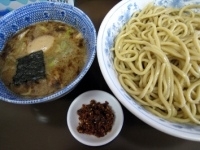 「辛つけ（あつもり,大盛450g） 800円+100円+味玉100」@次念序の写真