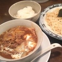 「カレーつけ麺（半ライス付） ￥830」@つけ麺屋 大吉らぁめんの写真